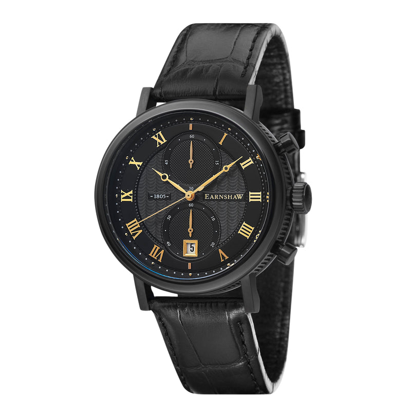 Heritage Beaufort Dual Eye Chronograph Jet Black